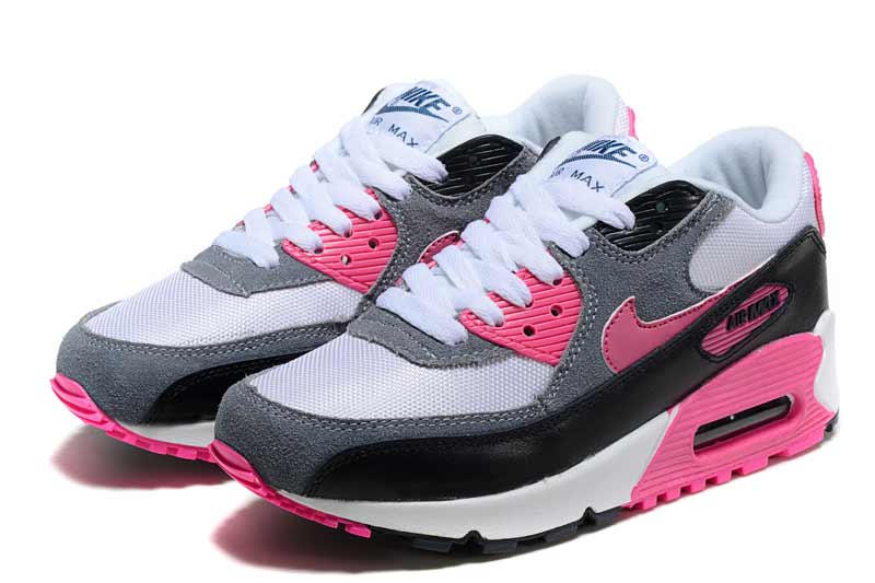 nike air max femme rose et noir