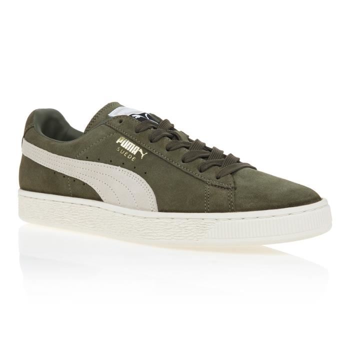 basket puma suede kaki