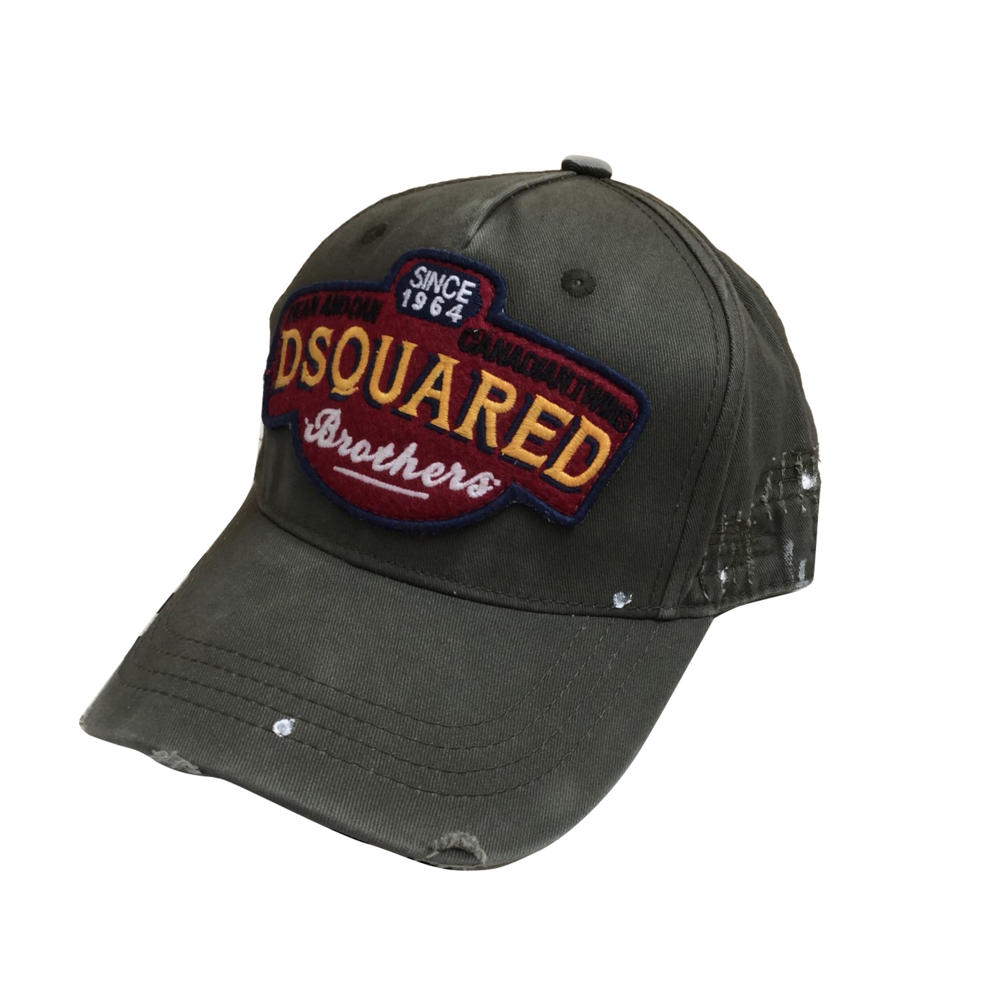 casquette dsquared verte